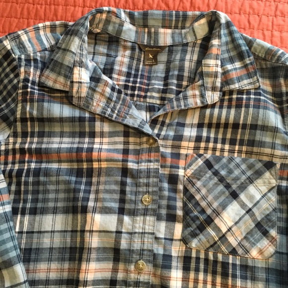 Eddie Bauer Stine’s Favorite Flannel Shirt - large - Picture 7 of 7